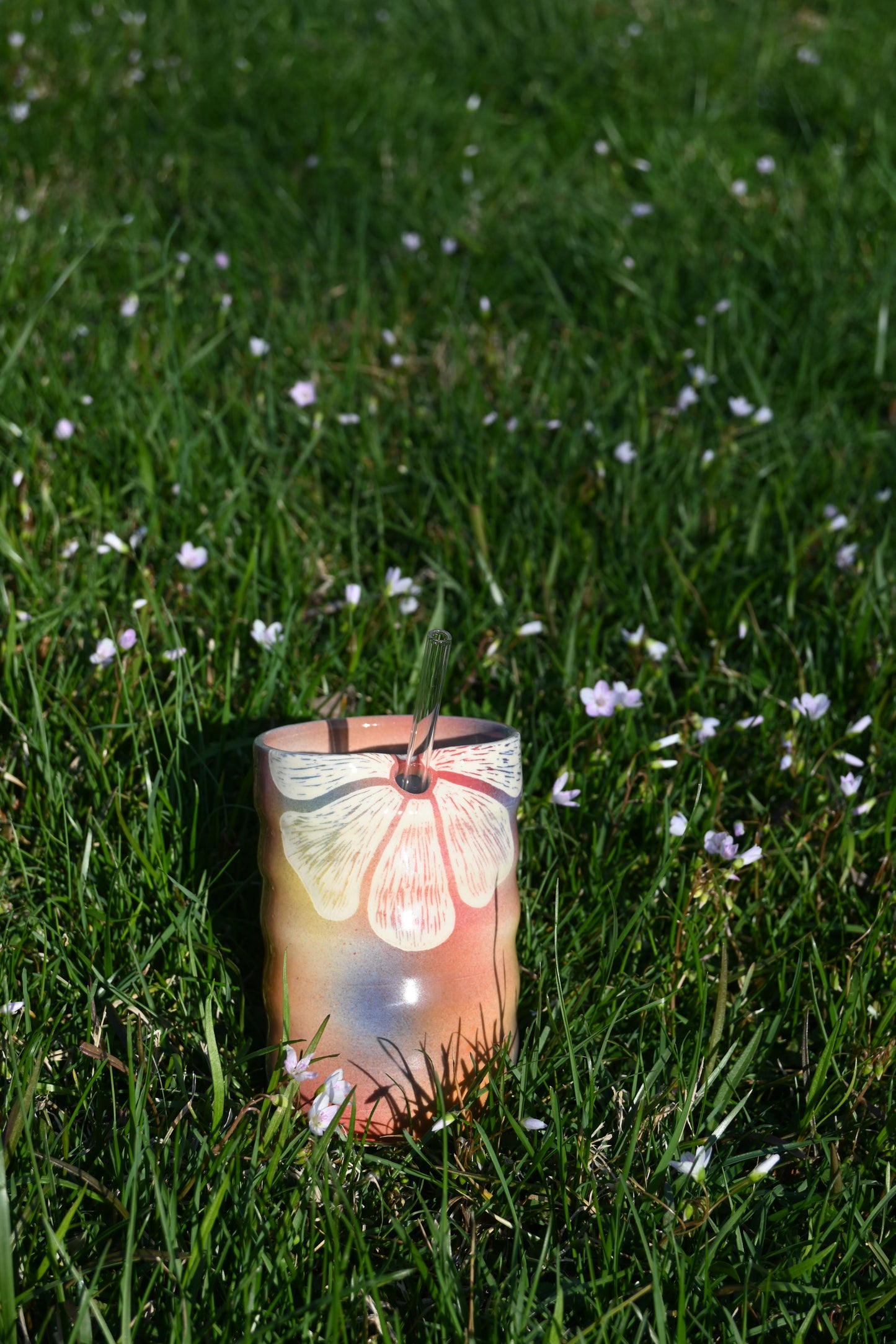 Meadow Glow Flower Sippy Cup
