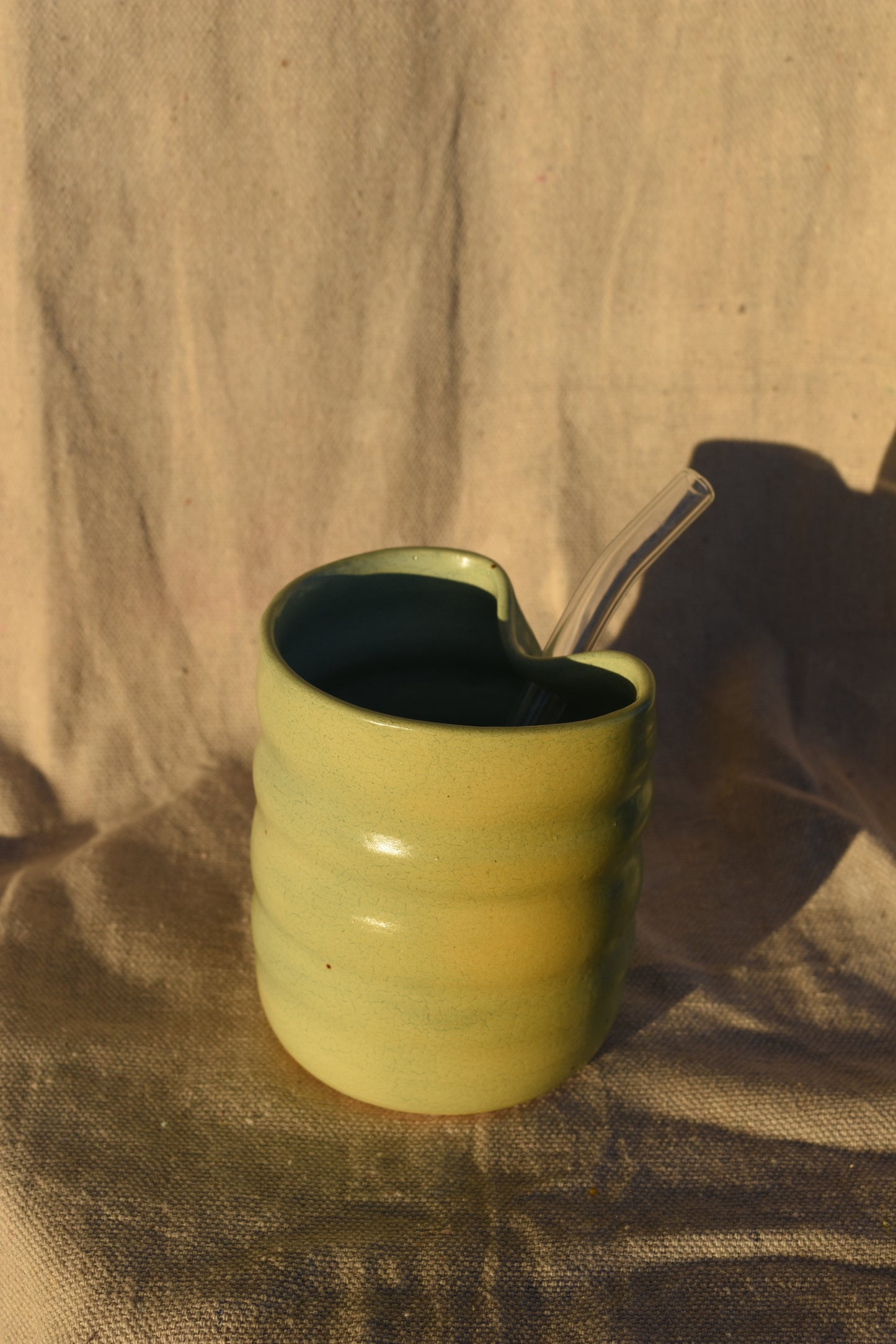 Lime Glow Sippy cup