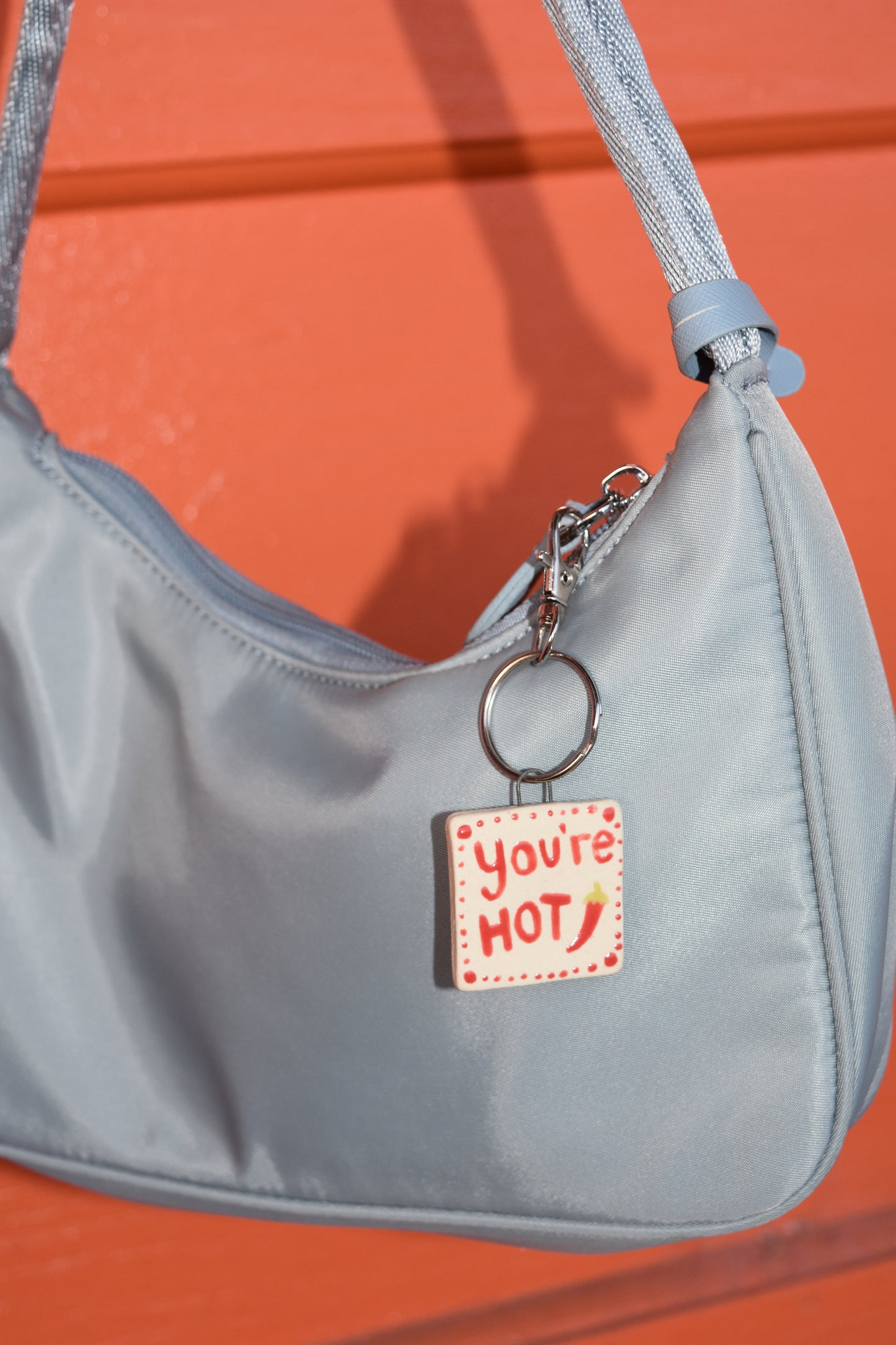 You're Hot Purse Charm