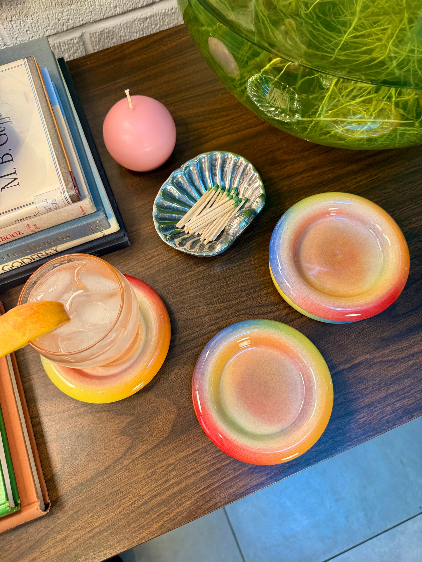 Aura Bubble Coasters