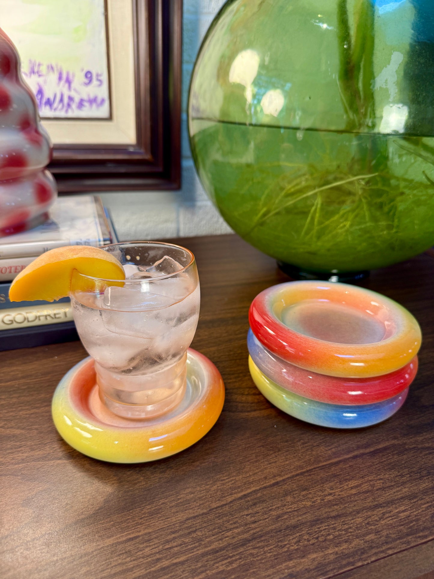 Aura Bubble Coasters