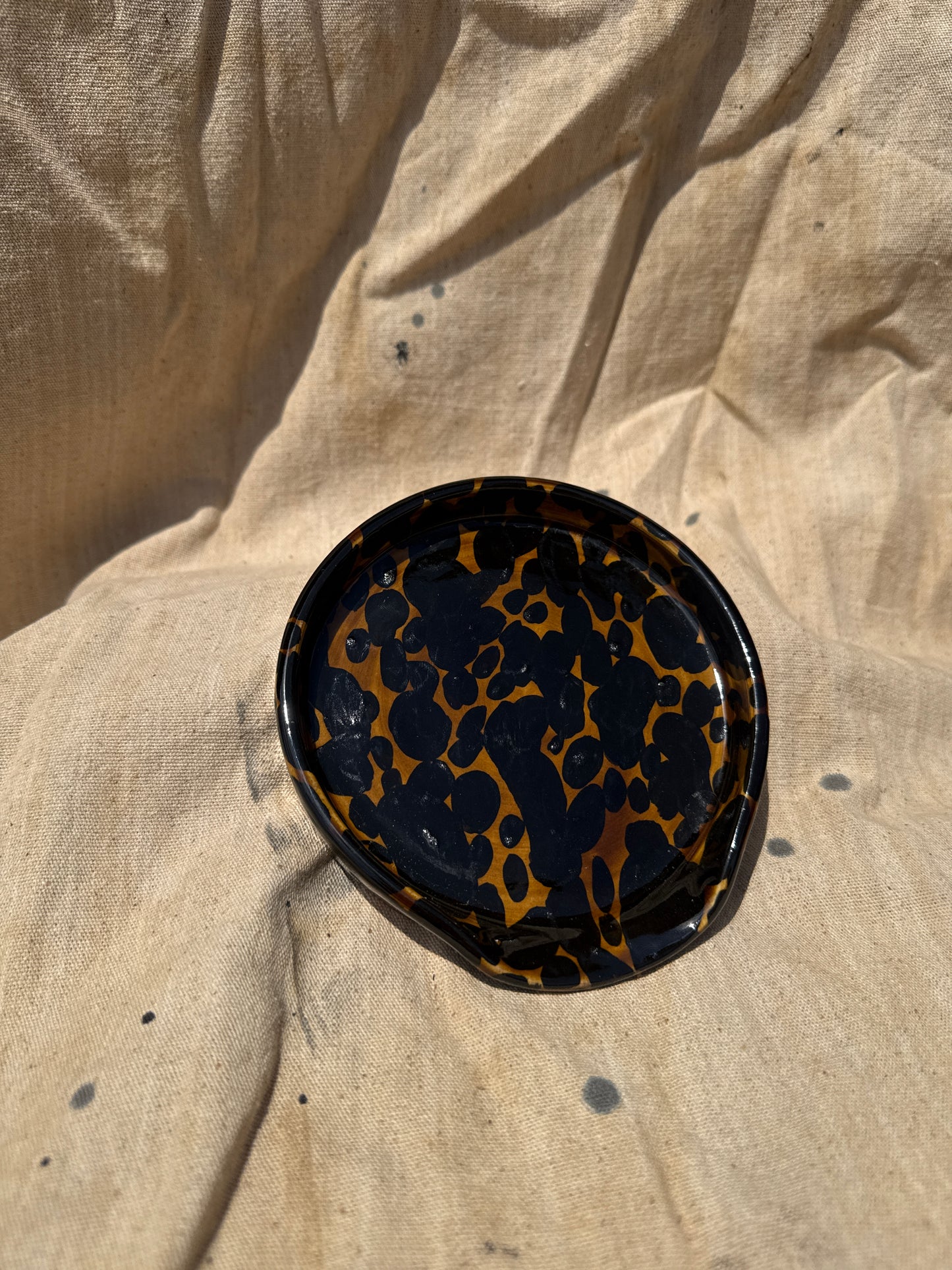 Tortoise Shell Spoon rest