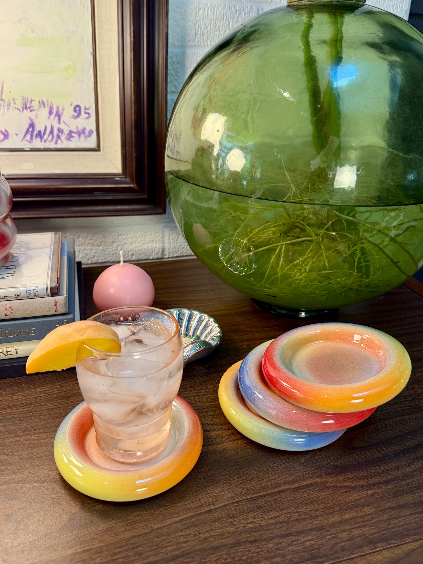 Aura Bubble Coasters
