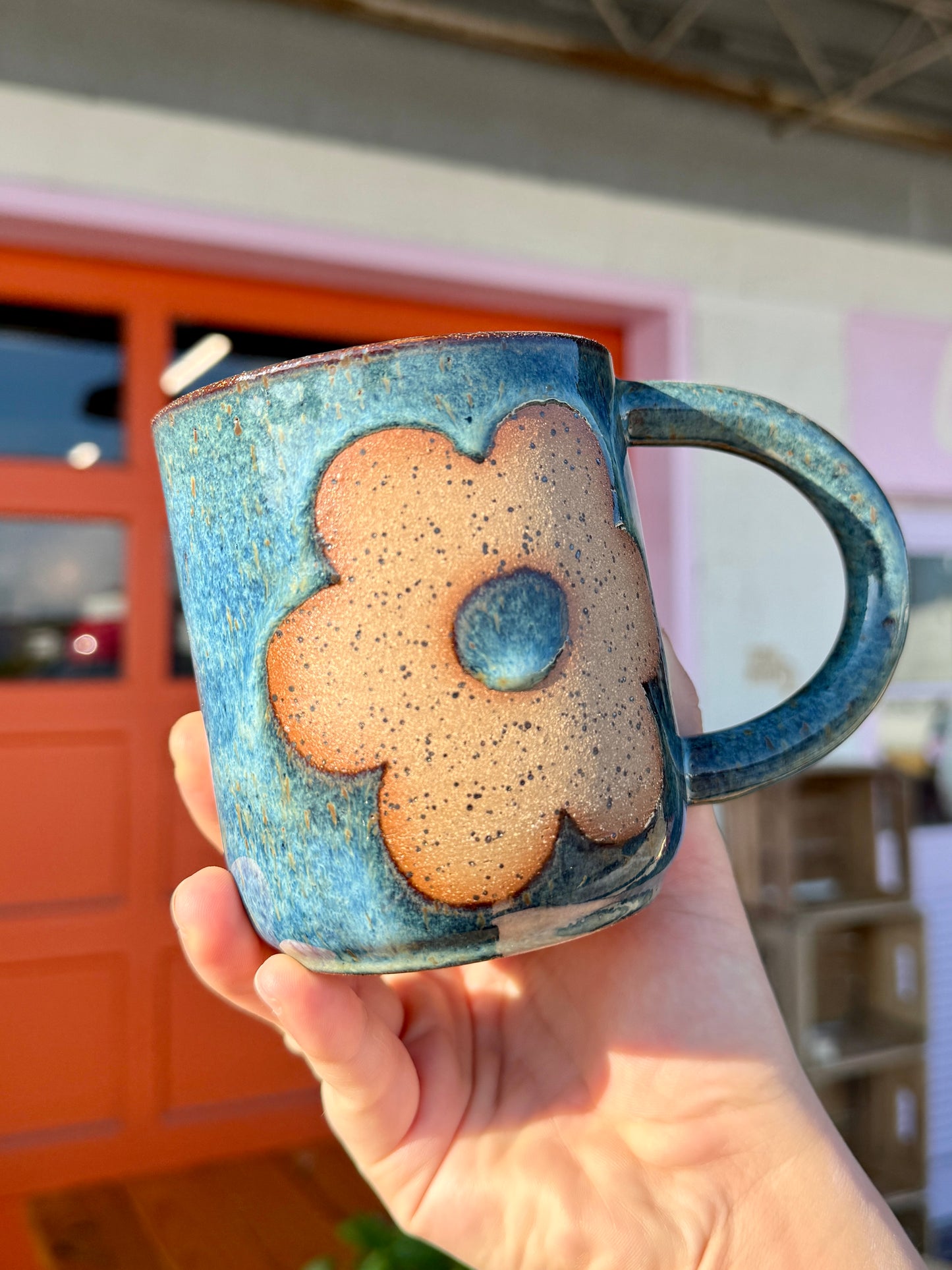 Earthy Daisy Mugs