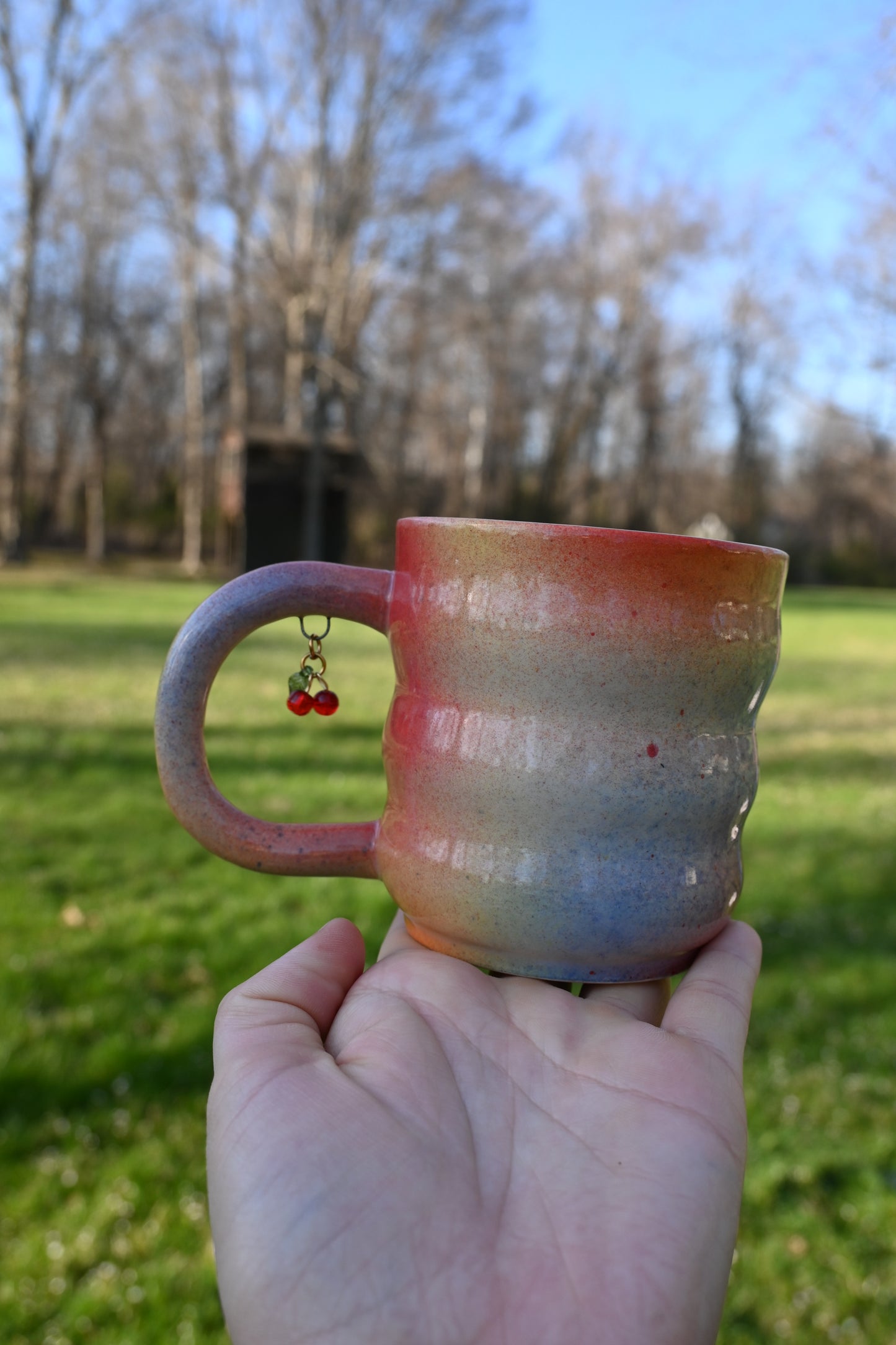 Cherry Charm Aura Mug