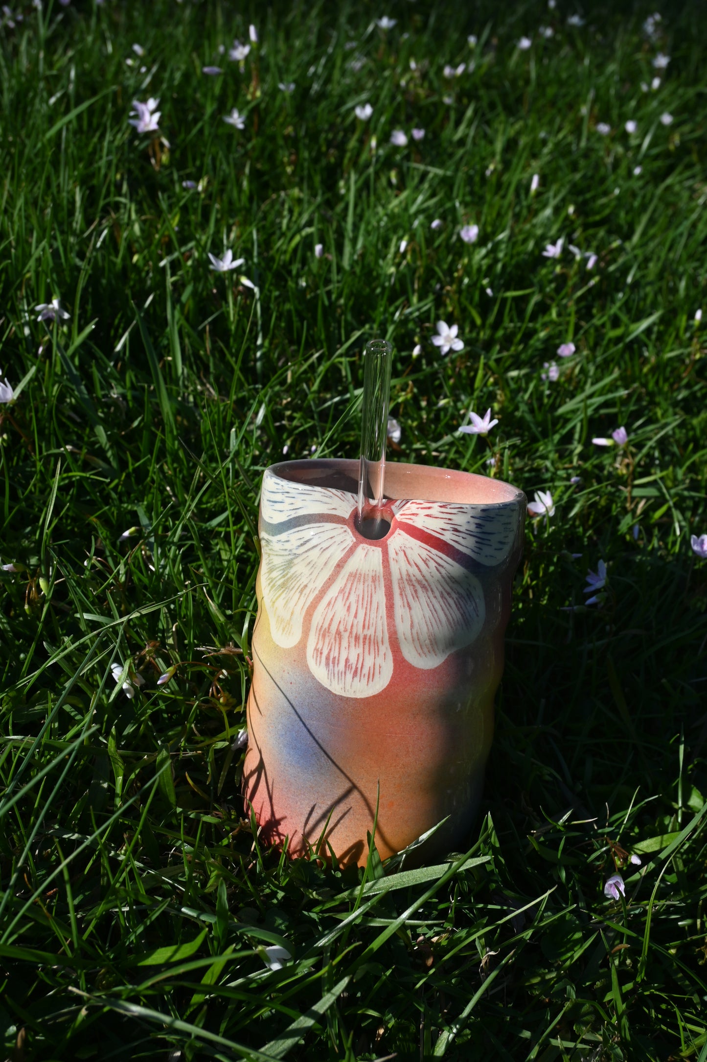 Meadow Glow Flower Sippy Cup