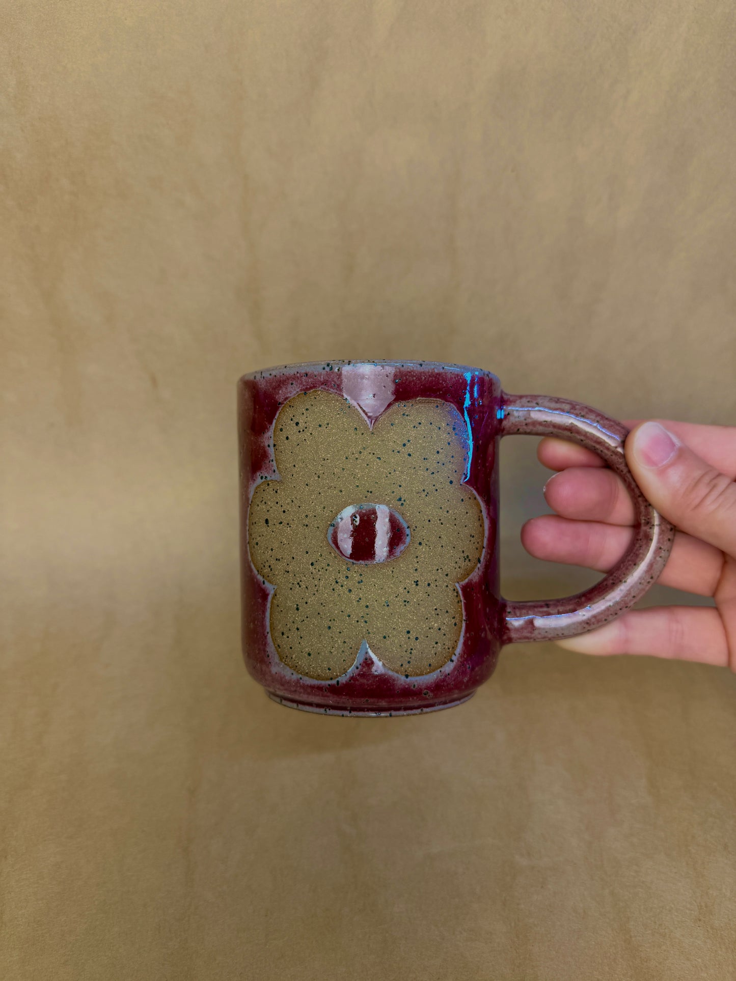 Earthy Daisy Mugs