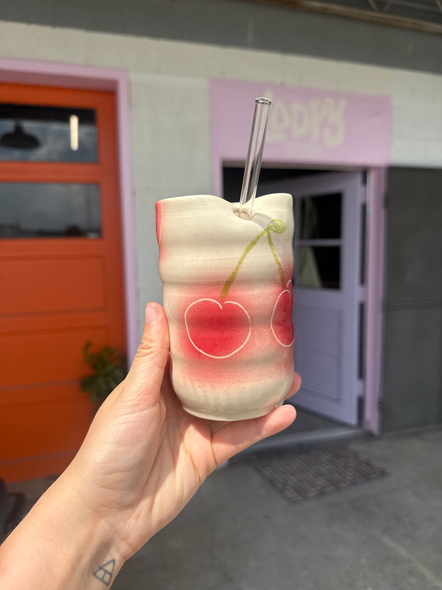 Cherry Sippy Cup