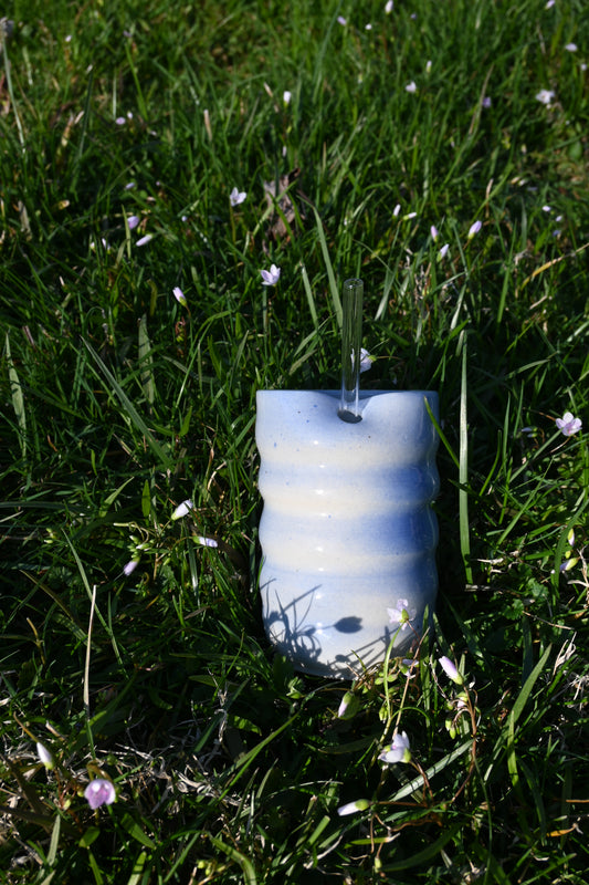 Powder blue Sippy cup