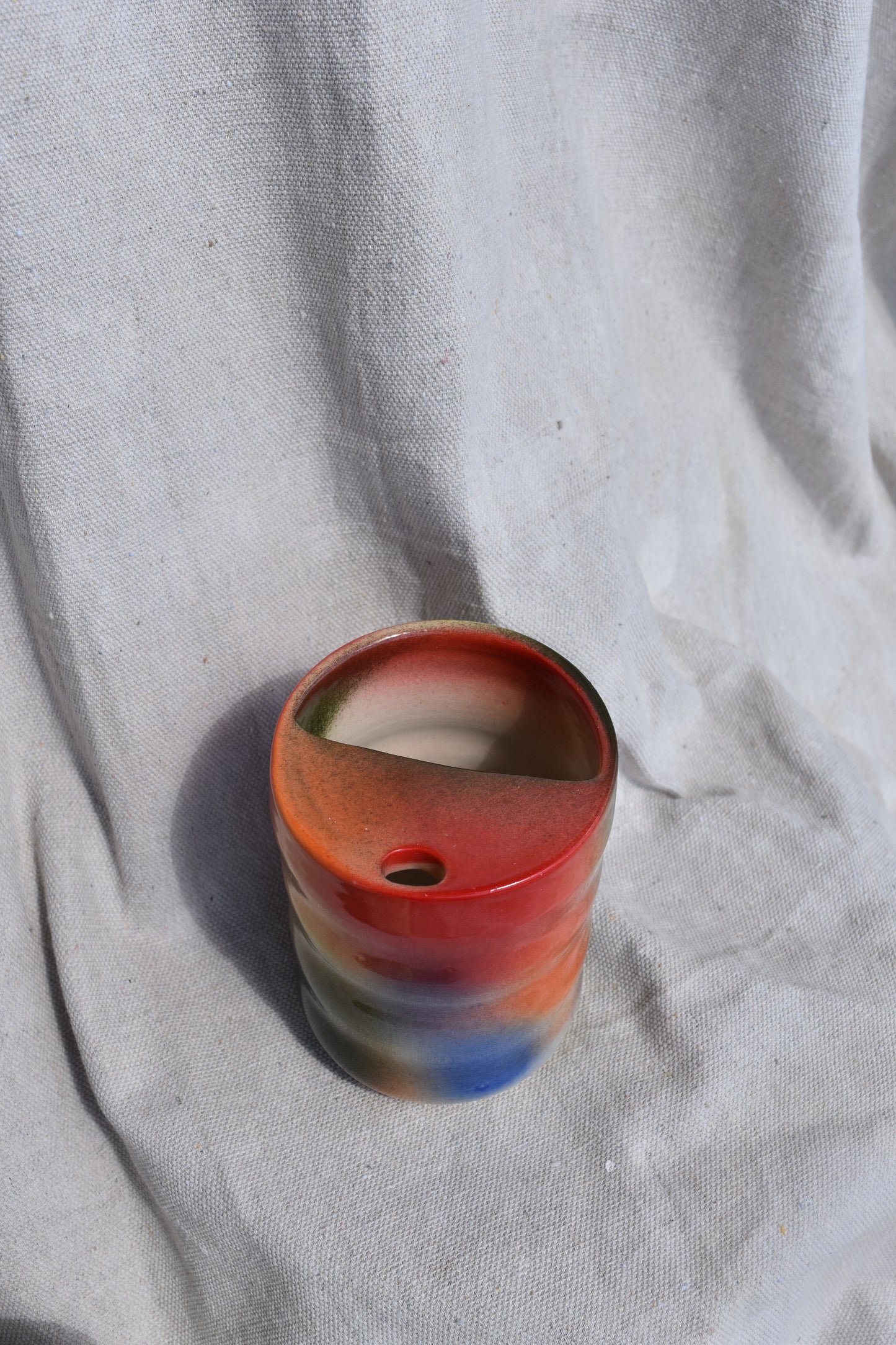 Lidded Aura Cup